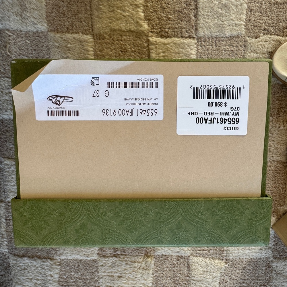 Gucci Green Patterned Box - Picture 3 of 4